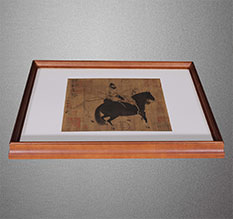 鄂州市书画装裱配框服务案例